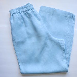 Baby Blue Linen Pants